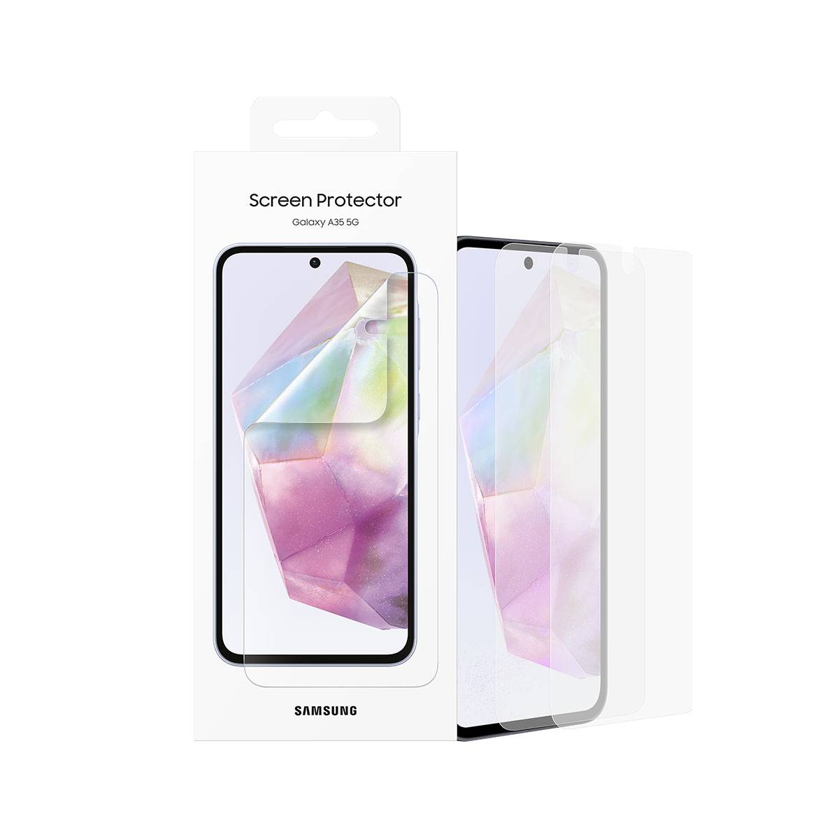 Samsung EF-UA356 - Bildschirmschutz für Handy - Folie - durchsichtig - für Galaxy A35 (EF-UA356CTEGWW)-2
