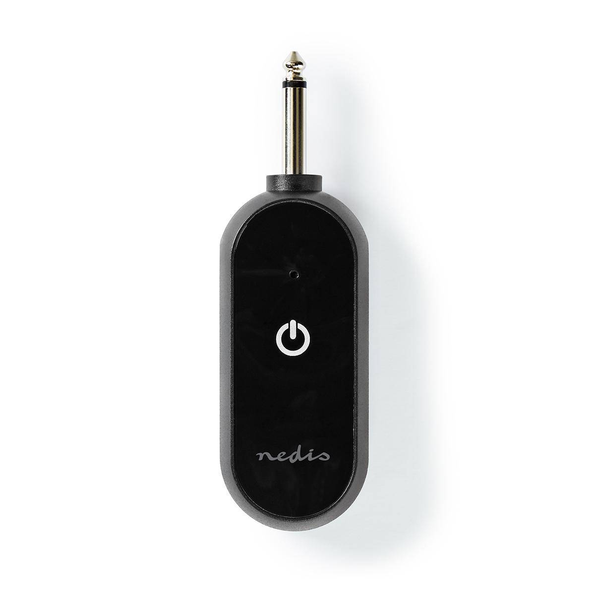 Nedis draadloze microfoon set met 1 microfoon / zwart-3