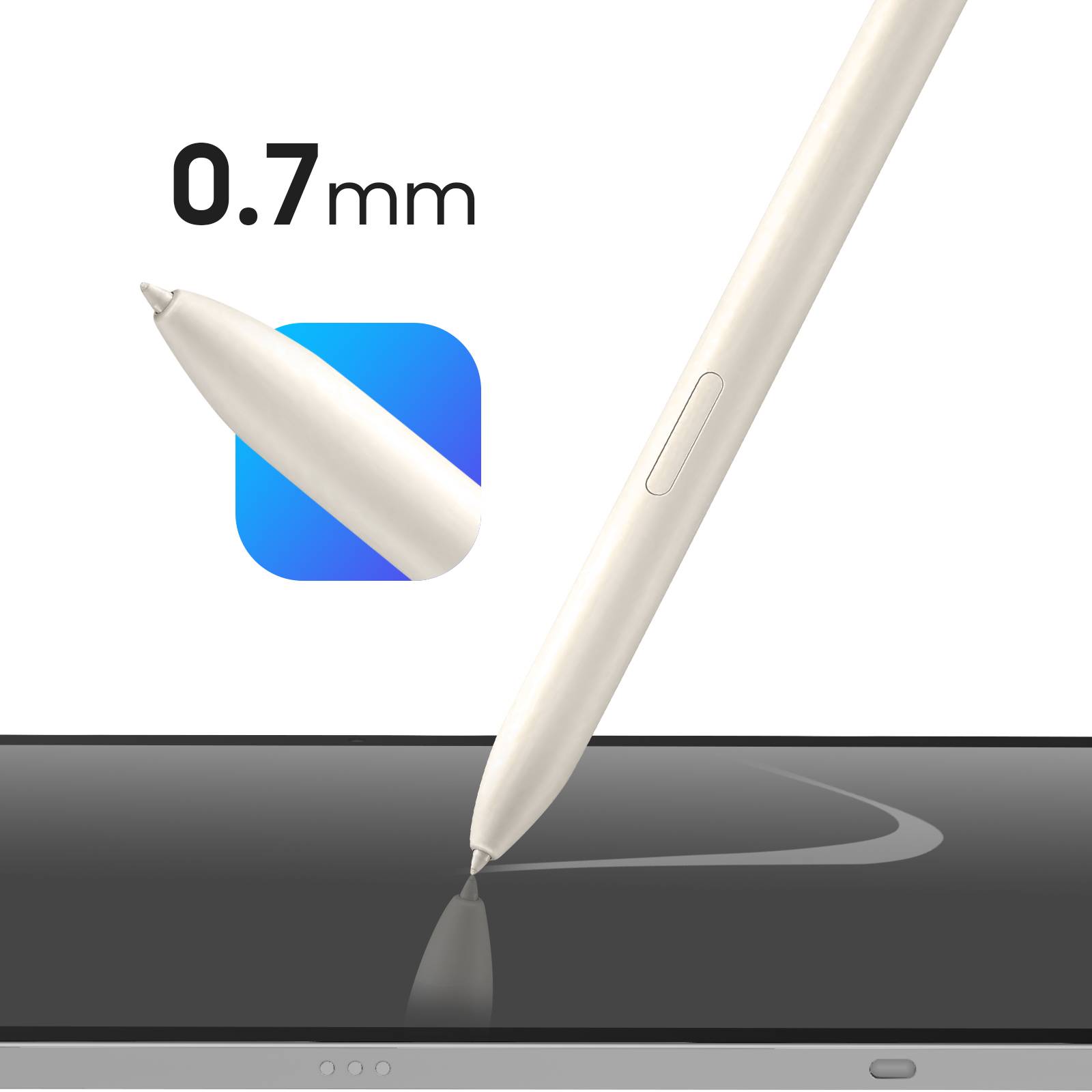 Samsung S Pen voor de Galaxy Tab S9 FE-serie beige-2