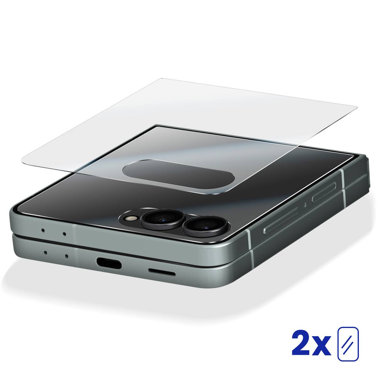 Originele Screenprotector Samsung Galaxy Z Flip 7-3