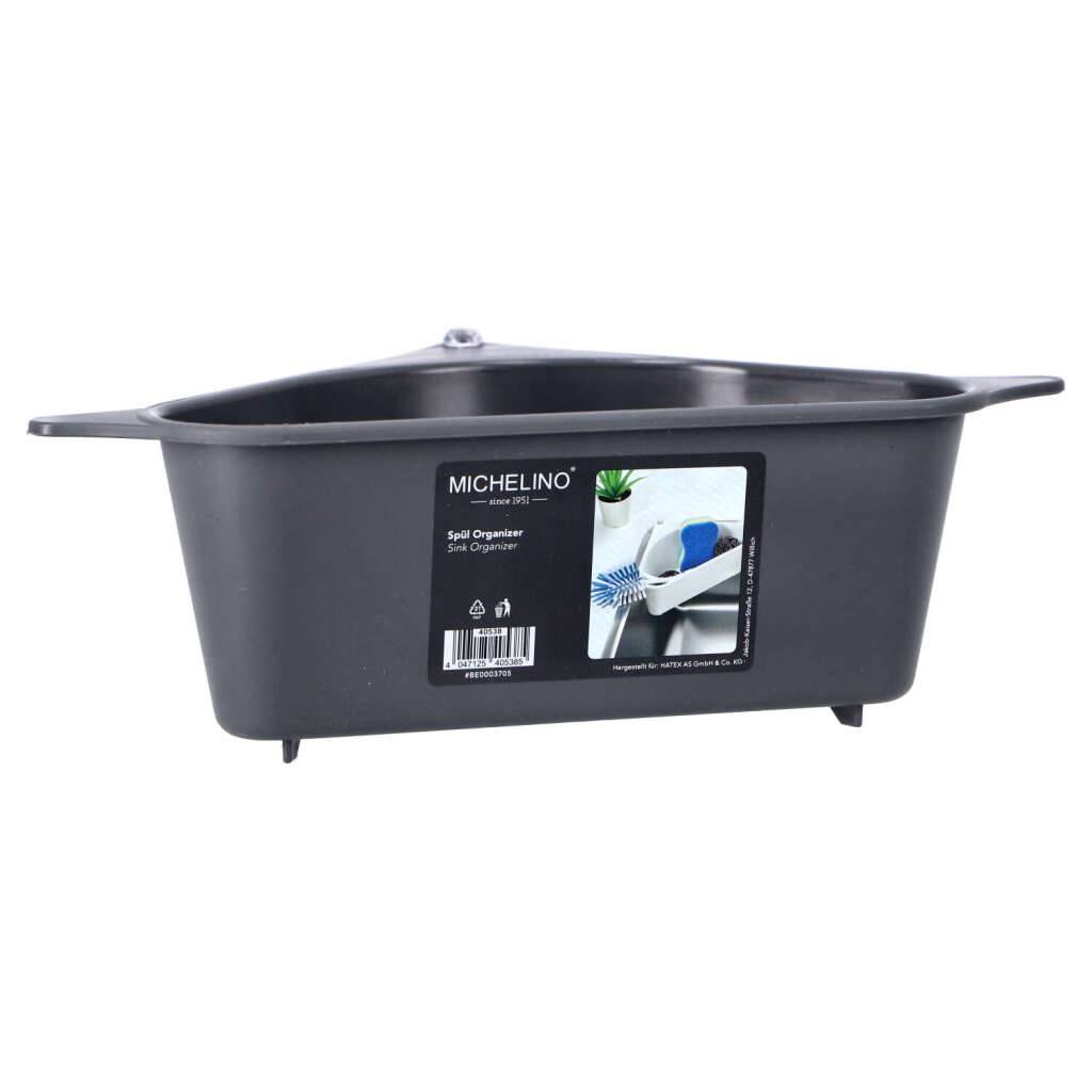 Michelino Gootsteen Organizer 29 cm Antraciet-0