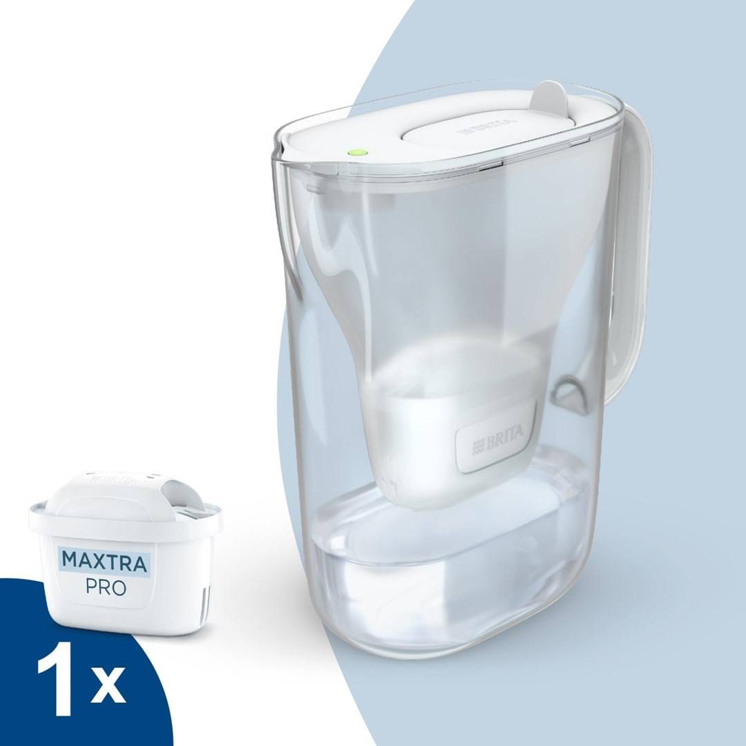 Brita Style Essential+1 Maxtra Pro PP filterkan (wit)-0