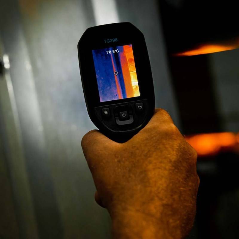 FLIR TG298 Warmtebeeldkamer -25 bis+1080°C Zwart Ingebouwd display LCD 320 x 240 Pixels-5