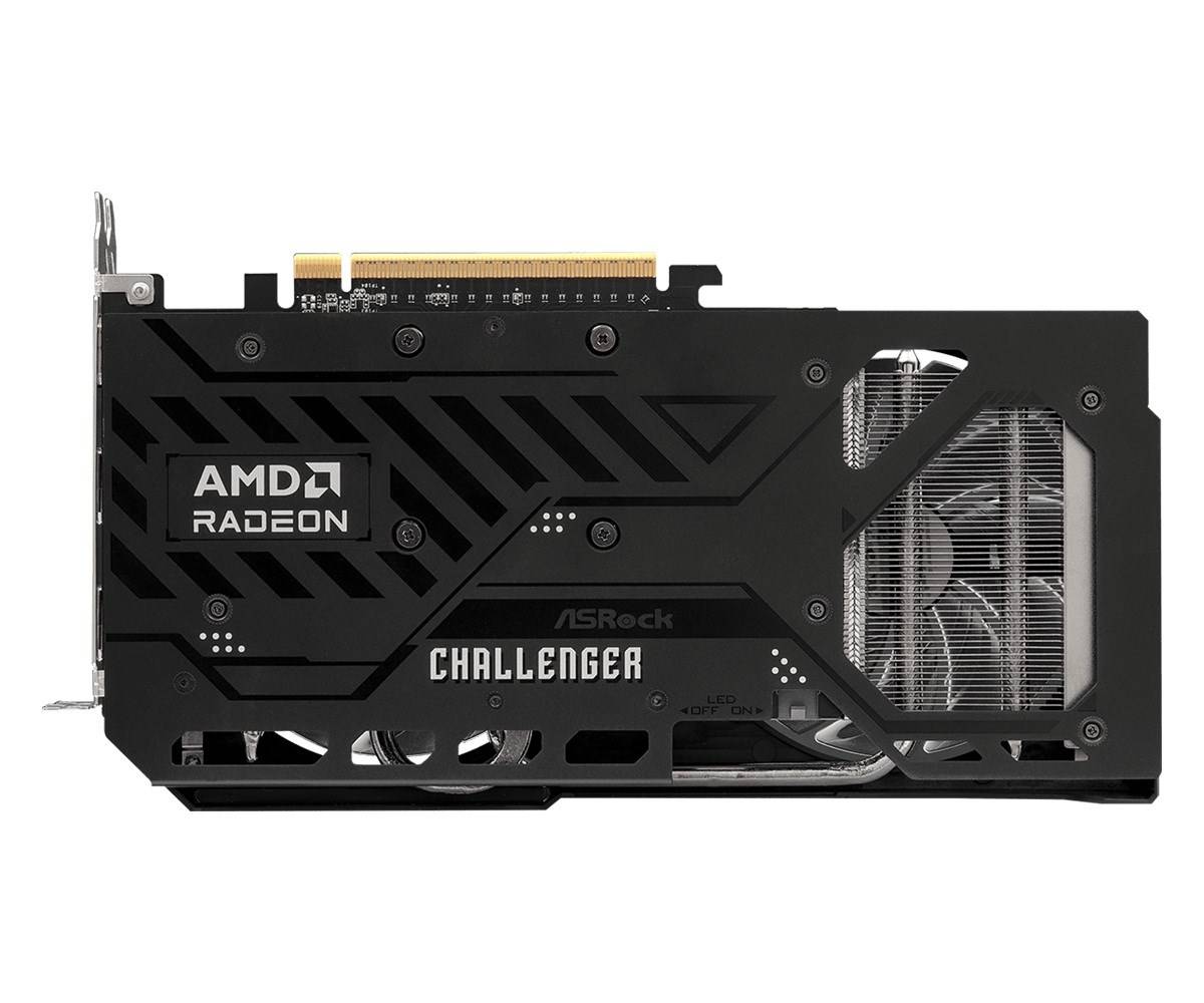 Grafische kaart. Asrock RX9060XT Challenger 8GB OC-2