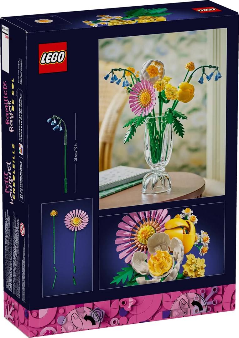 LEGO ICONEN 10347 De Botanische Collectie - Klein Zonnig Boeket-1