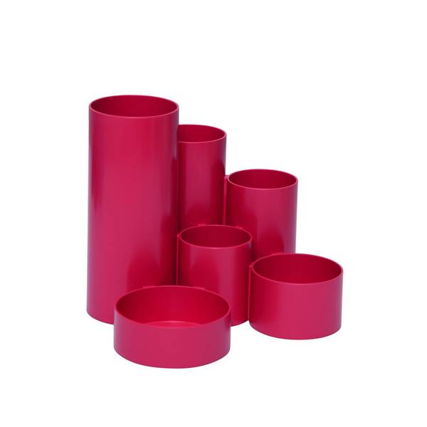Maul 4002390105163  Maul -  Pennenkoker  tubo 6-vaks 150x125mm rood