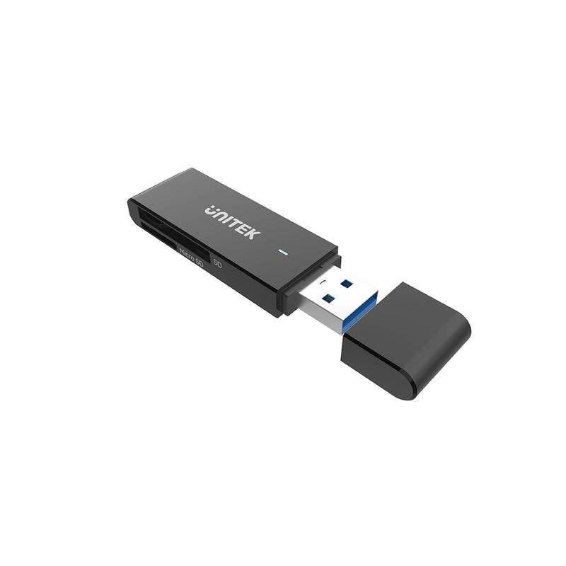 UTK UNITEK Y-9327A geheugenkaartlezer USB 3.2 Gen 1 (3.1 Gen 1) Type-A Zwart-0