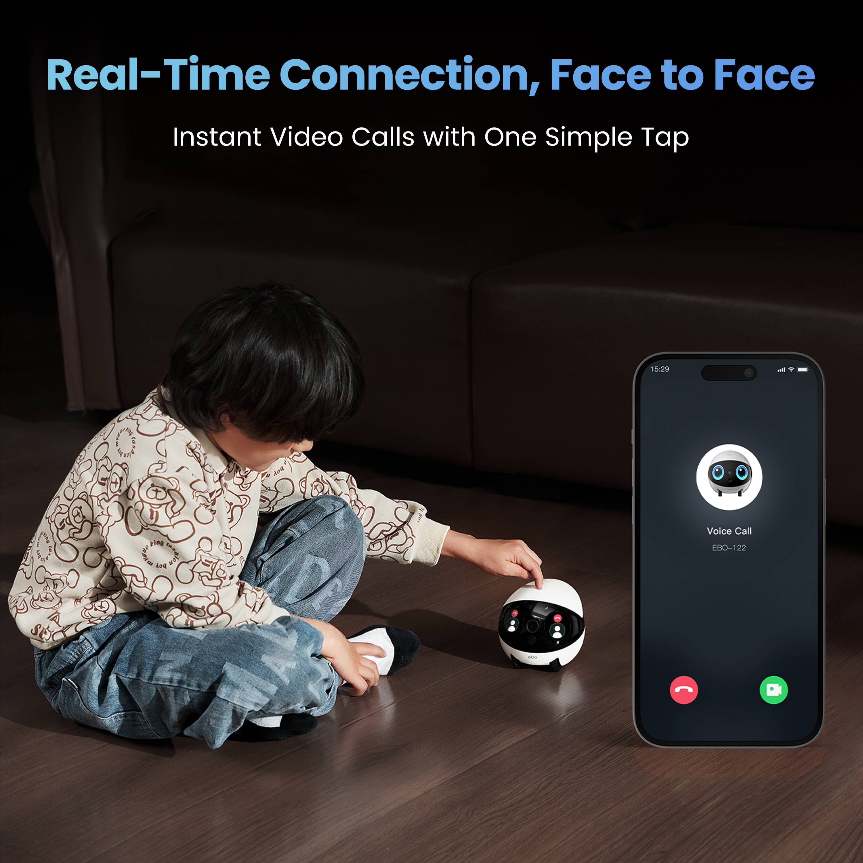 Enabot EBO Air 2 Plus huisdierrobot met 3K-camera, roze-2