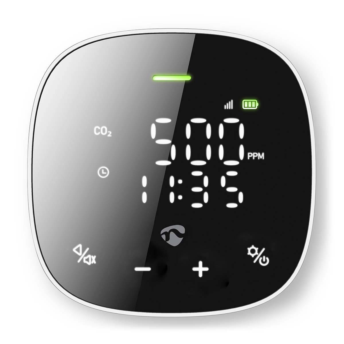 SmartLife Luchtkwaliteitsmonitor | Wi-Fi | Inclusief display | Koolstofdioxide (CO2) / Temperatuur / Vochtigheid |-3