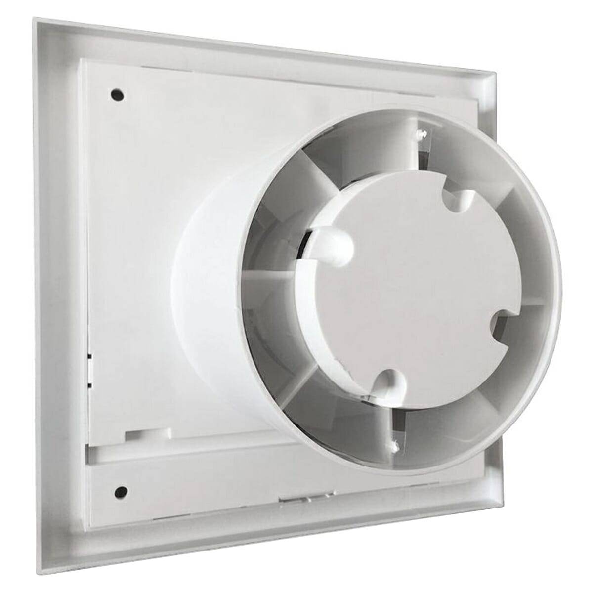 Soler & Palau Silent-100 Design Badkamer-/Toiletventilator met Timer - 230V AC - 8W - 85 m³/h - 26dB - IP45 --1