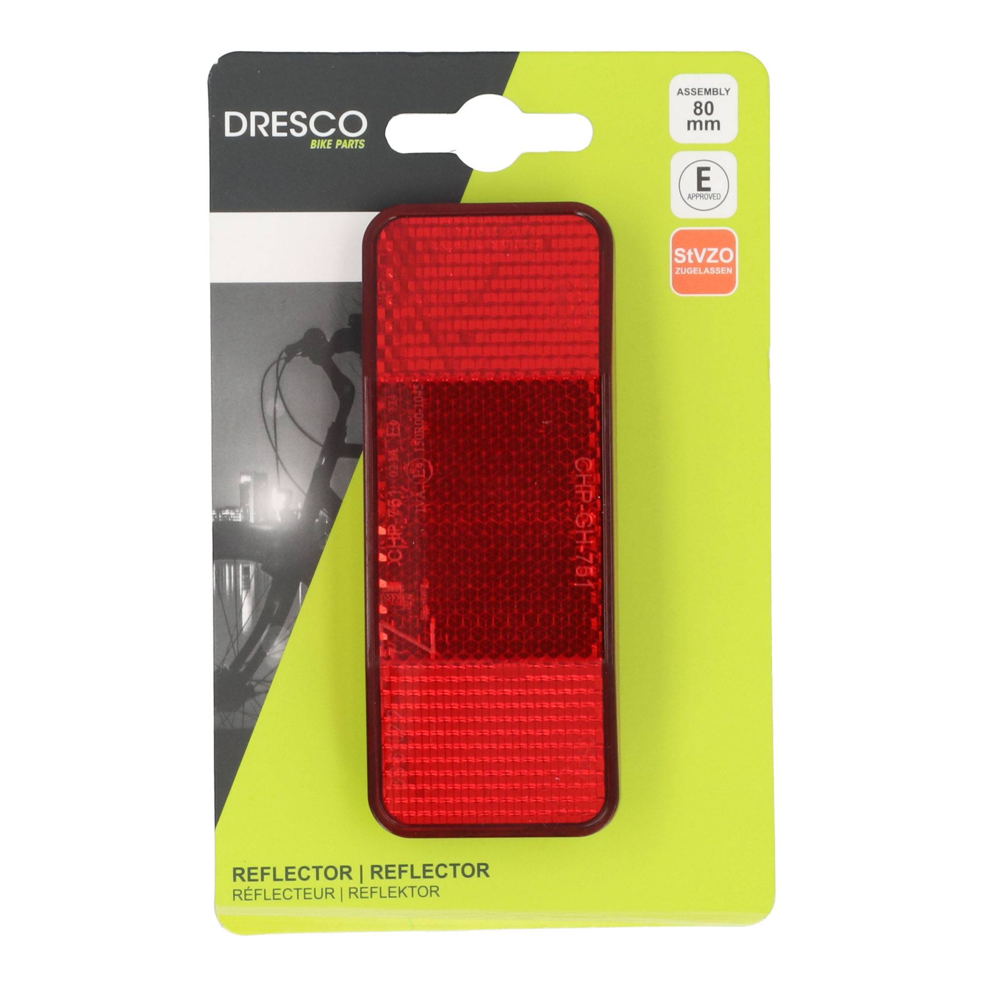 Dresco Reflector Bagagedrager StVZO & E Keur-2