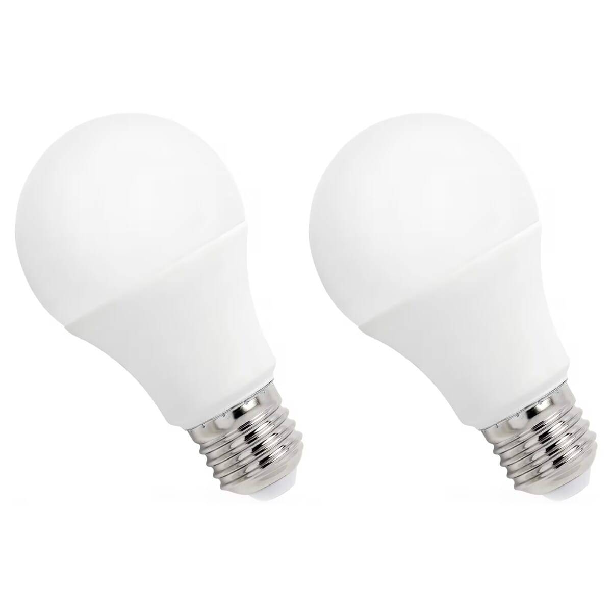 Spectrum LED Peerlamp A60 E27 Mat - 4.9W 450lm 3000K - Warmwit - Vervangt 38W - 2 stuks-0