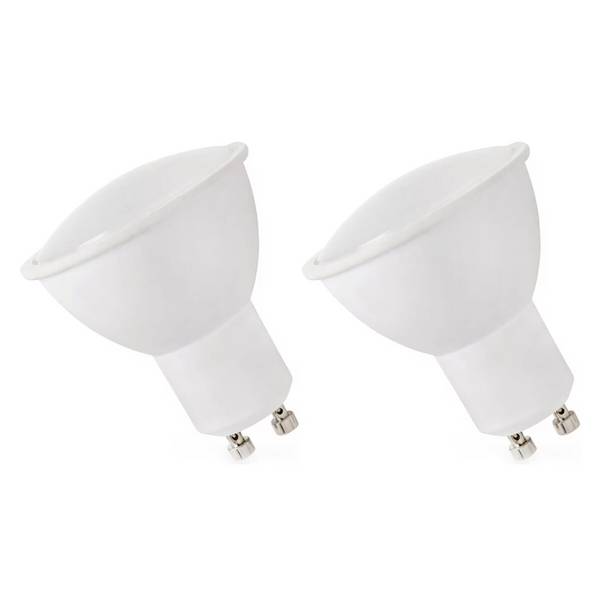 Spectrum LED Spot PAR16 GU10 Mat - 1.5W 100lm 3000K - Warmwit - Vervangt 22W - 2 stuks