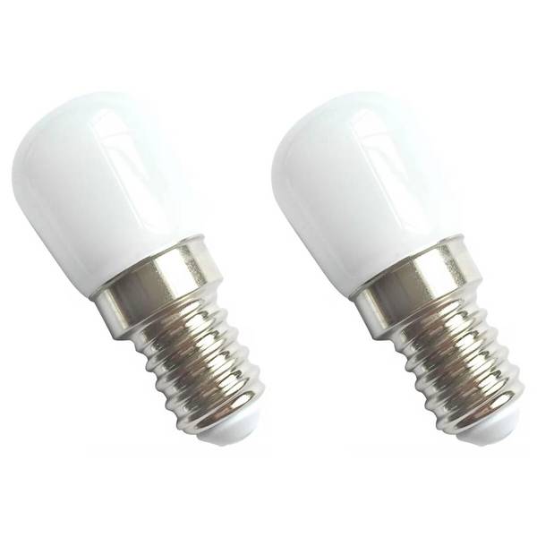 Spectrum LED Buislamp T25 E14 Mat - 1.5W 150lm 4000K - Neutraalwit - Vervangt 16W - 2 stuks