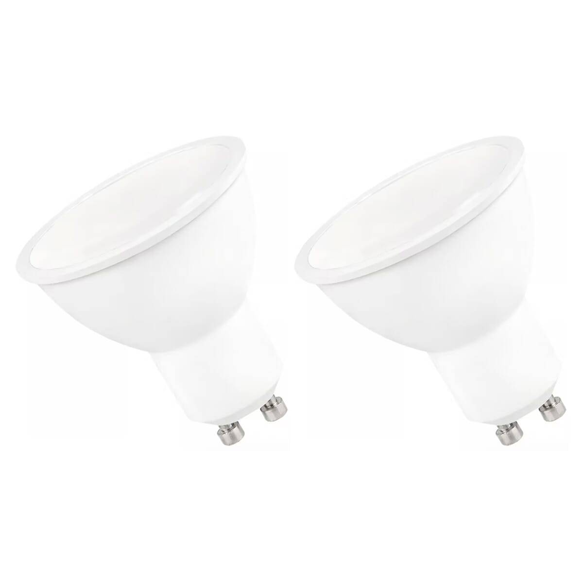 Spectrum LED Spot PAR16 GU10 Mat - 9W 740lm 6000K - Koudwit - Vervangt 90W - 2 stuks