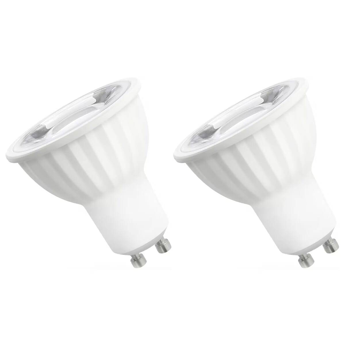 Spectrum LED Spot PAR16 GU10 Helder - 6W 410lm 3000K - Warmwit - Vervangt 40W - 2 stuks