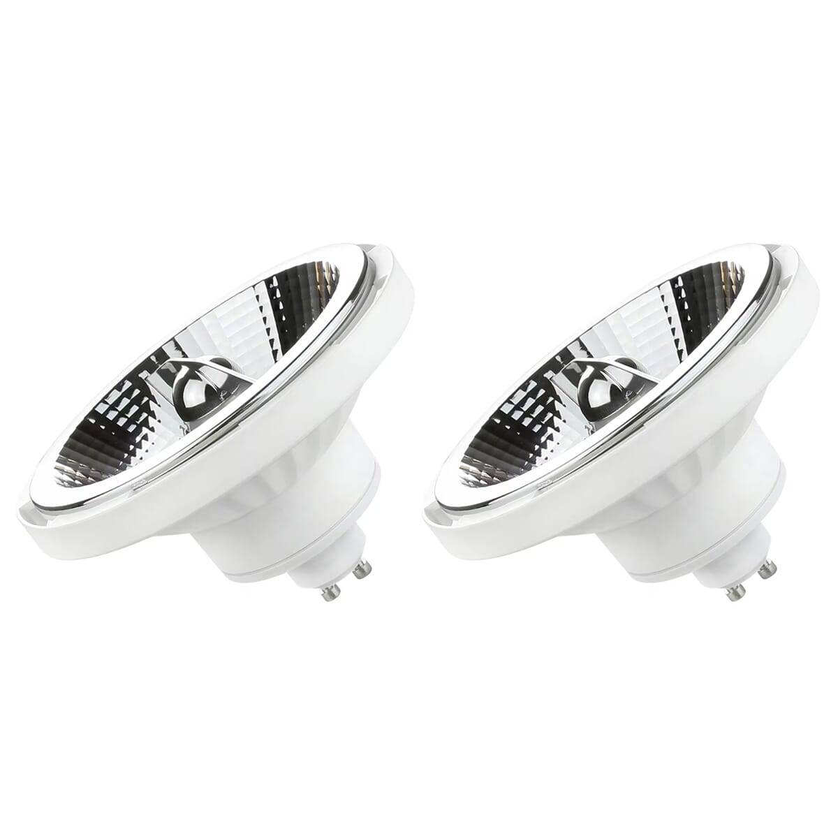 Spectrum LED Spot PAR16 GU10 Helder - 10W 750lm 3000K - Warmwit - Vervangt 100W - 2 stuks-0
