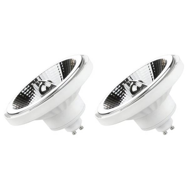 Spectrum LED Spot PAR16 GU10 Helder - 10W 750lm 3000K - Warmwit - Vervangt 100W - 2 stuks