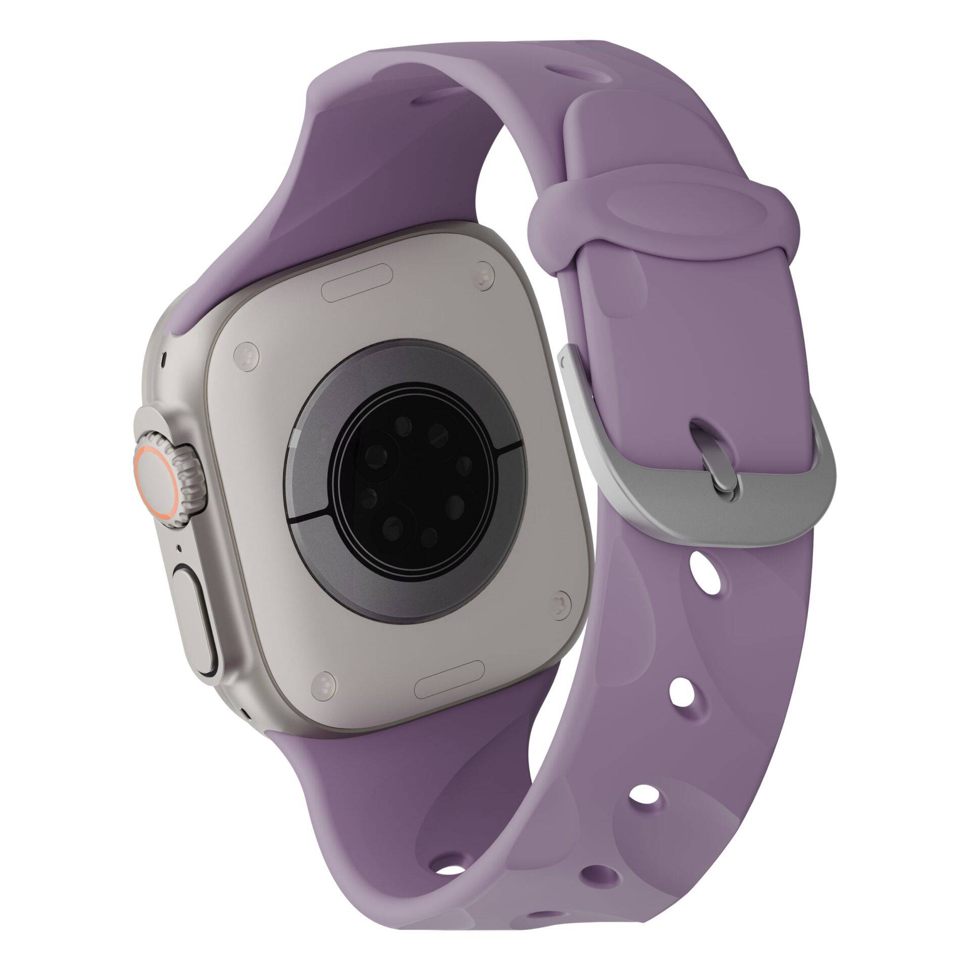 Gedecodeerde siliconen Ares Splice Strap 44/46/49mm Purple Haze-1