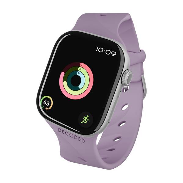 Gedecodeerde siliconen Ares Splice Strap 40/42mm Purple Haze
