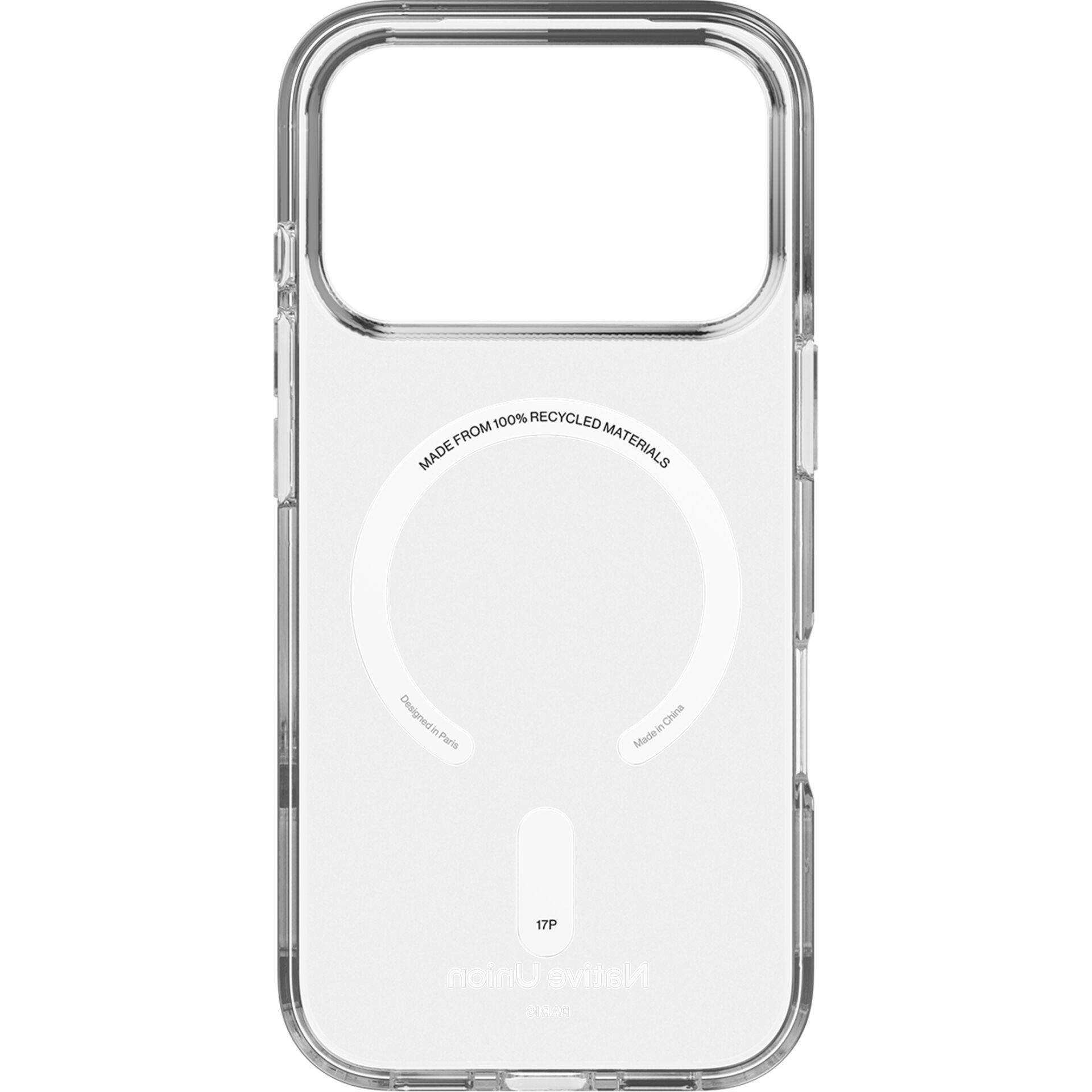 Native Union (Re)Clear hoesje voor iPhone 17 Pro transparant-2