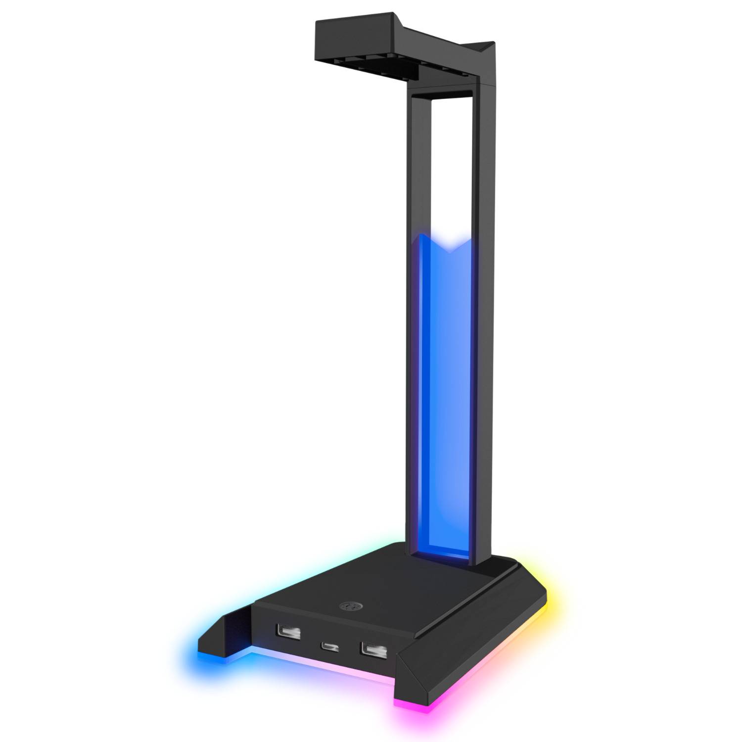 Speedlink EXCELLO NX RGB Headset Stand, USB 2.0 Hub, black-0