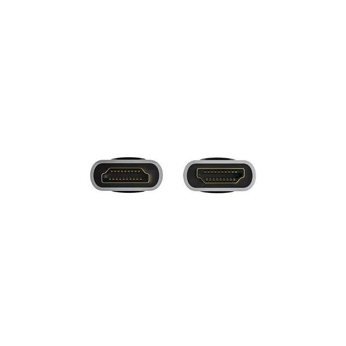 UTK UNITEK 8K Braided Nylon 2M HDMI kabel HDMI Type A (Standaard) Grijs-0