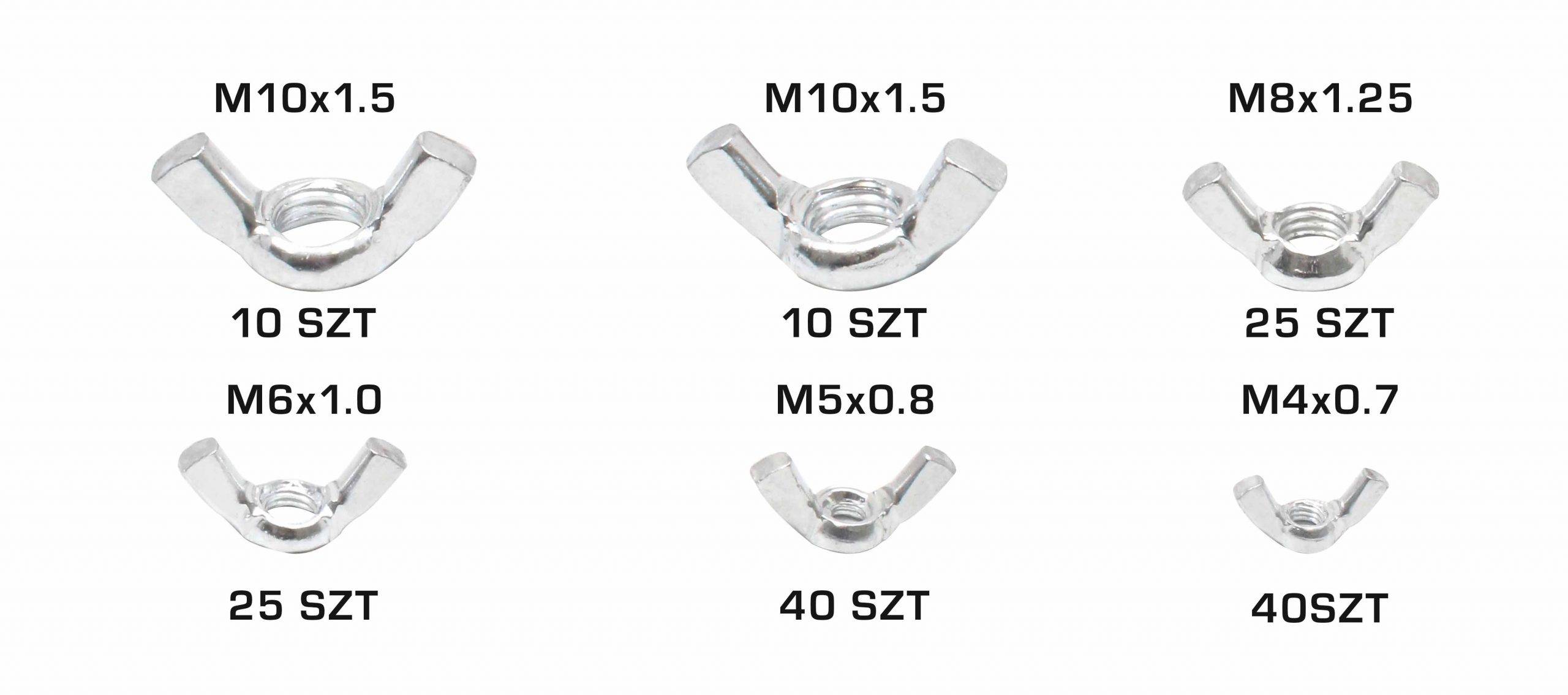 ASTA Assortiment vleugelmoeren M4 t/m M10-1