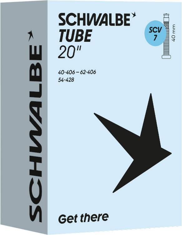 Binnenband Schwalbe SCV7 (20'') - 40/62-406 - 40mm ventiel-0