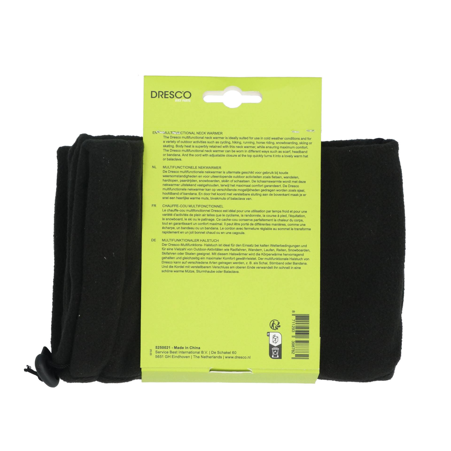 Dresco Multifunctionele Nekwarmer-4