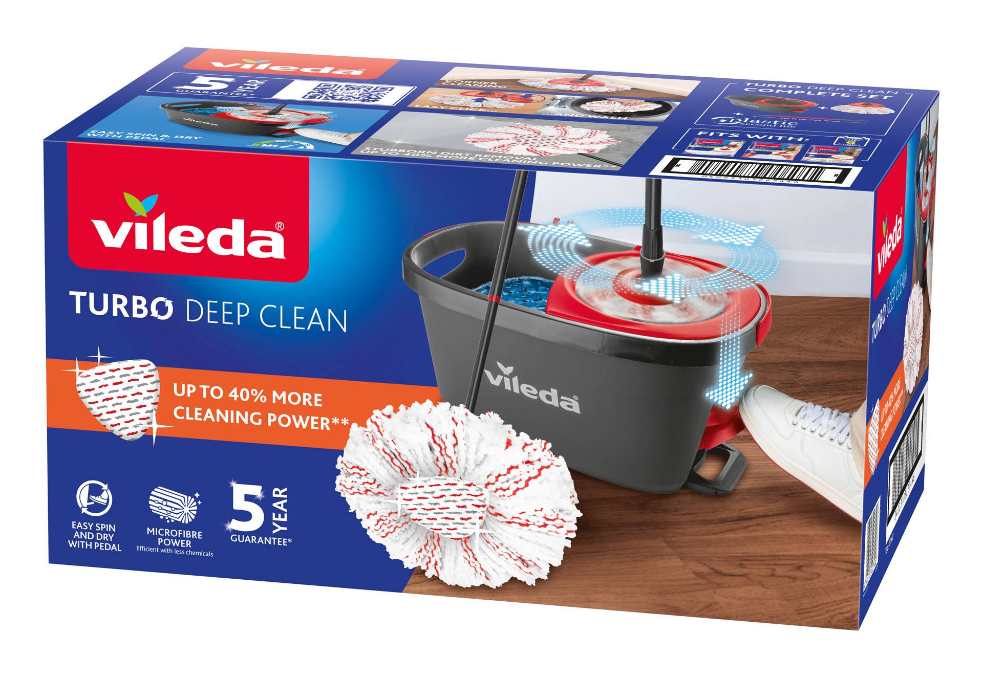 Vileda Turbo 3in1 Vloerreinger Set-3