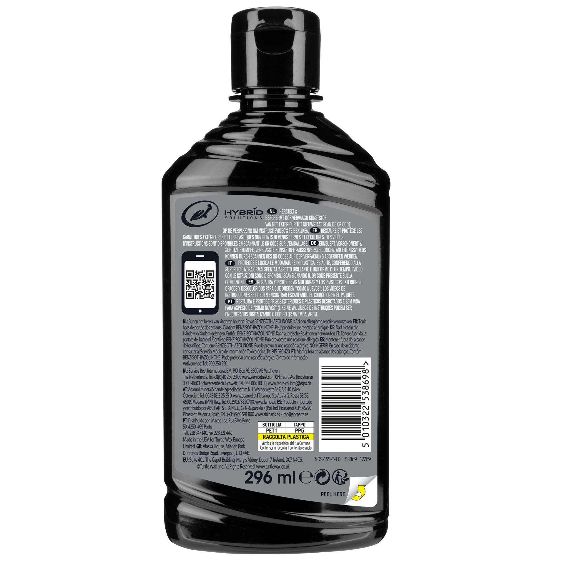 Turtle Wax 53869 HS Trim Restorer 296ml-0