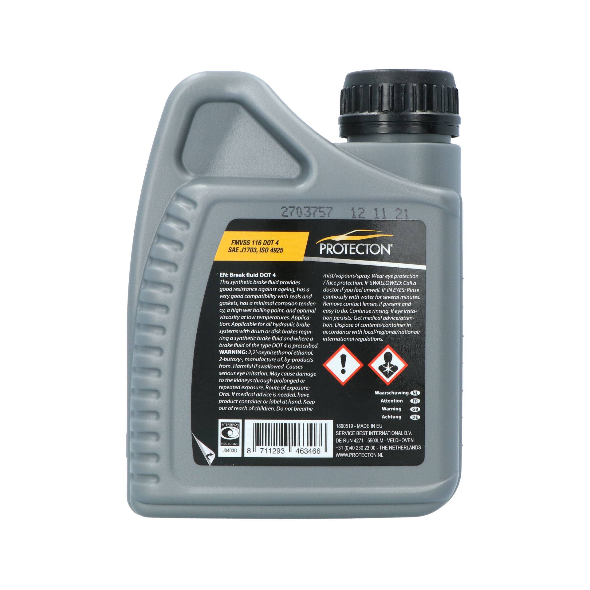 Protecton Remvloeistof DOT4 500ml-3