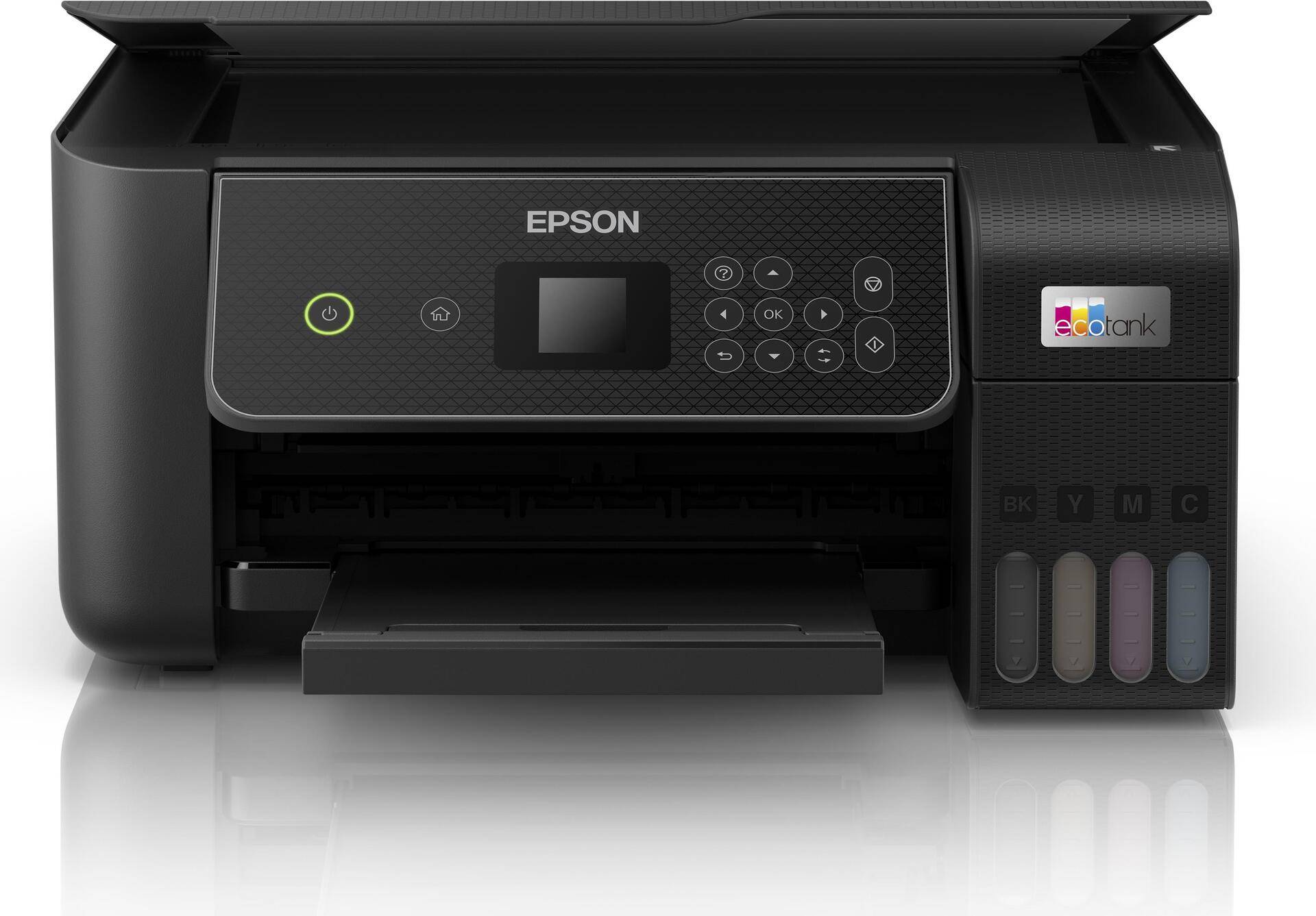 Epson EcoTank ET-2870 Multifunctionele Printer - Kleur - Inkjet - A4 - Wi-Fi, USB - Zwart (C11CJ66421)-0