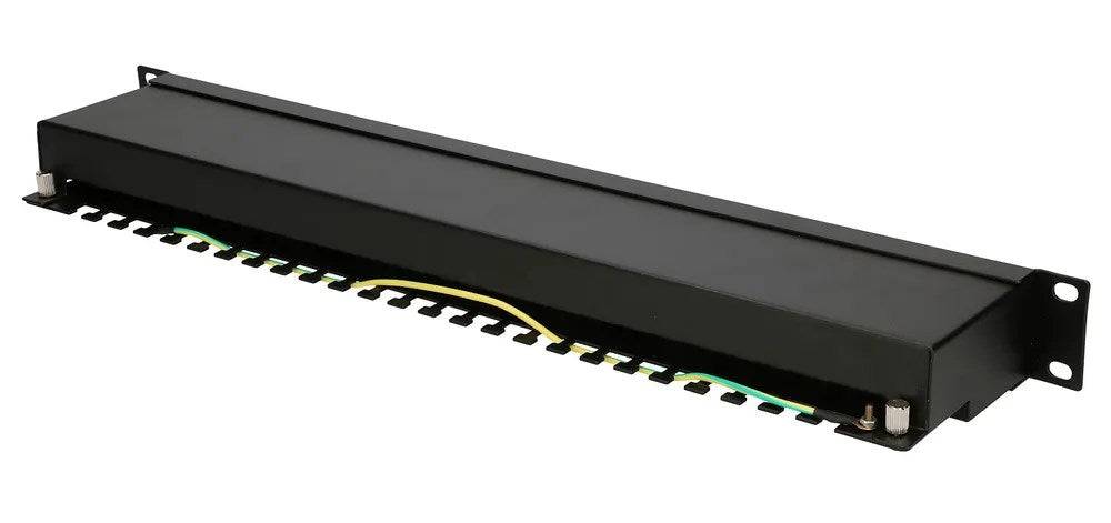 Extralink CAT6 STP V2 Patchpanel 24 Poorten 1U-1