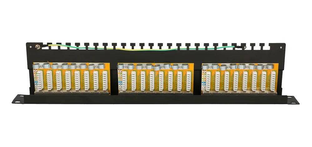Extralink CAT6 STP V2 Patchpanel 24 Poorten 1U-4