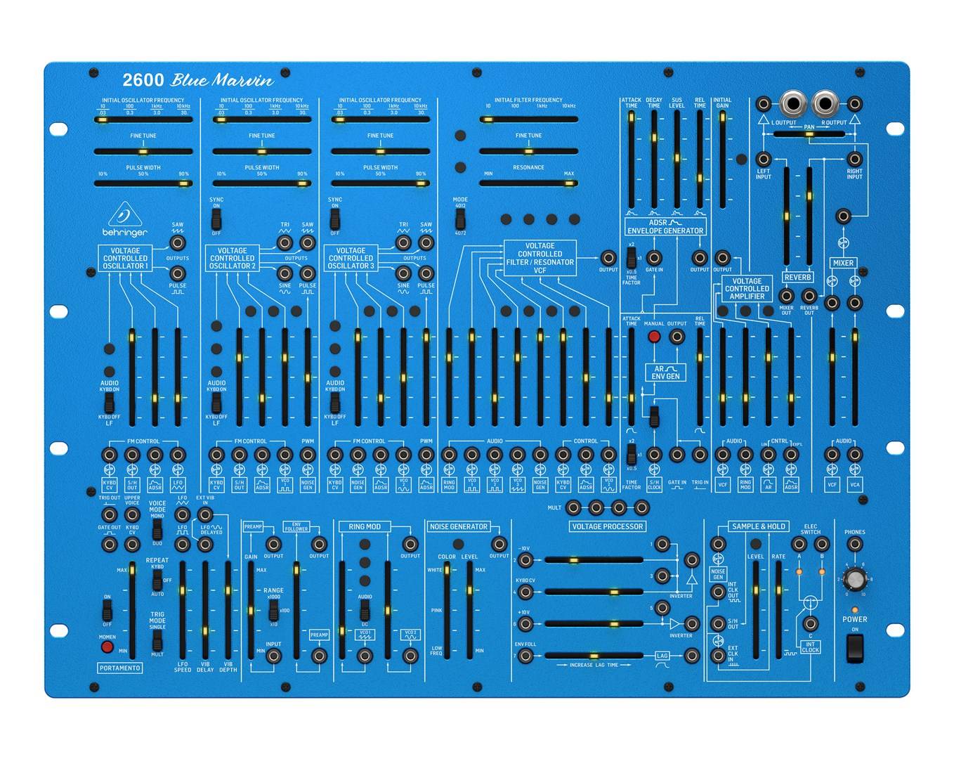 Behringer 2600 BLUE MARVIN Analoge Synthesizer-0