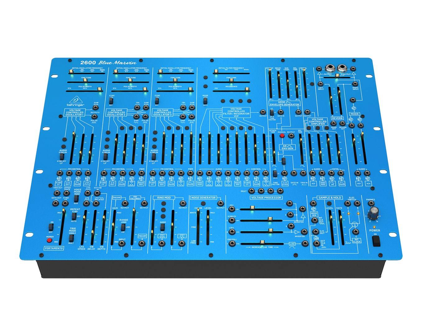 Behringer 2600 BLUE MARVIN Analoge Synthesizer-1