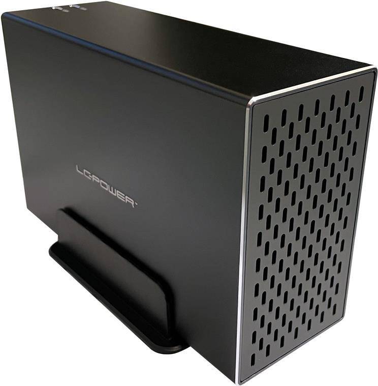 LC-Power LC-35U3-RAID-2 Opslagdrive Behuizing HDD Zwart 3.5"-0