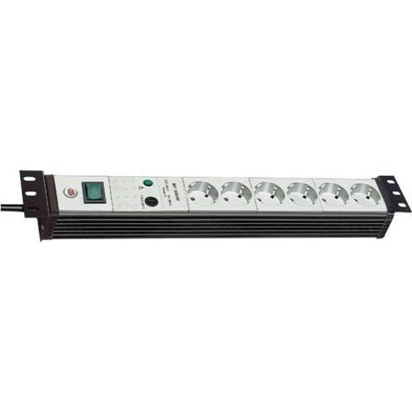 Triton Stekkerdoos - 6 x Schuko CEE 7/6 Aansluitingen - 2,50 m Kabel - RAC-RP-X04-P6