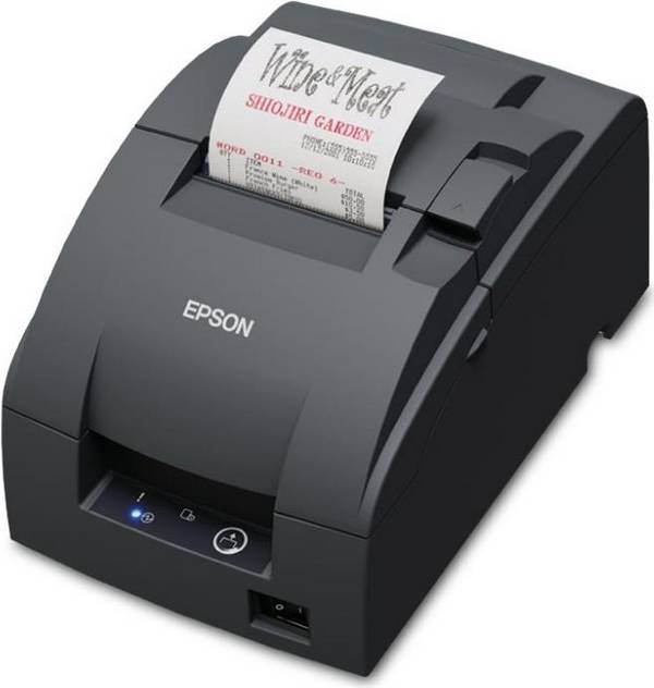 Epson TM U220IID (102) Bonprinter - Donkergrijs - C31CL28102