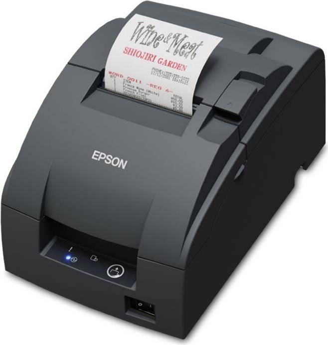 Epson TM U220IID (102) Bonprinter - Donkergrijs - C31CL28102-0