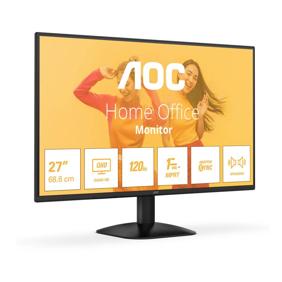 AOC Q27B35S3 27" IPS QHD 120Hz Monitor met Luidsprekers 1ms-1