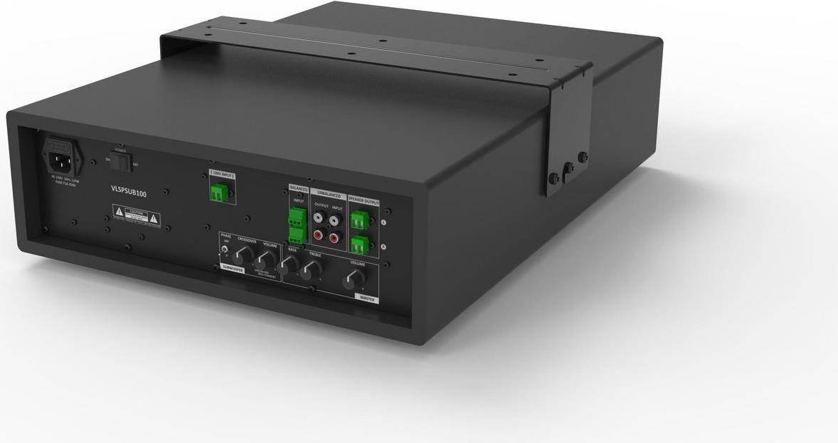 VivoLink - Actieve Powered Subwoofer 8" - 50W + 2 x 25W - 2.1 Luidsprekersysteem (VLSPSUB100)-0
