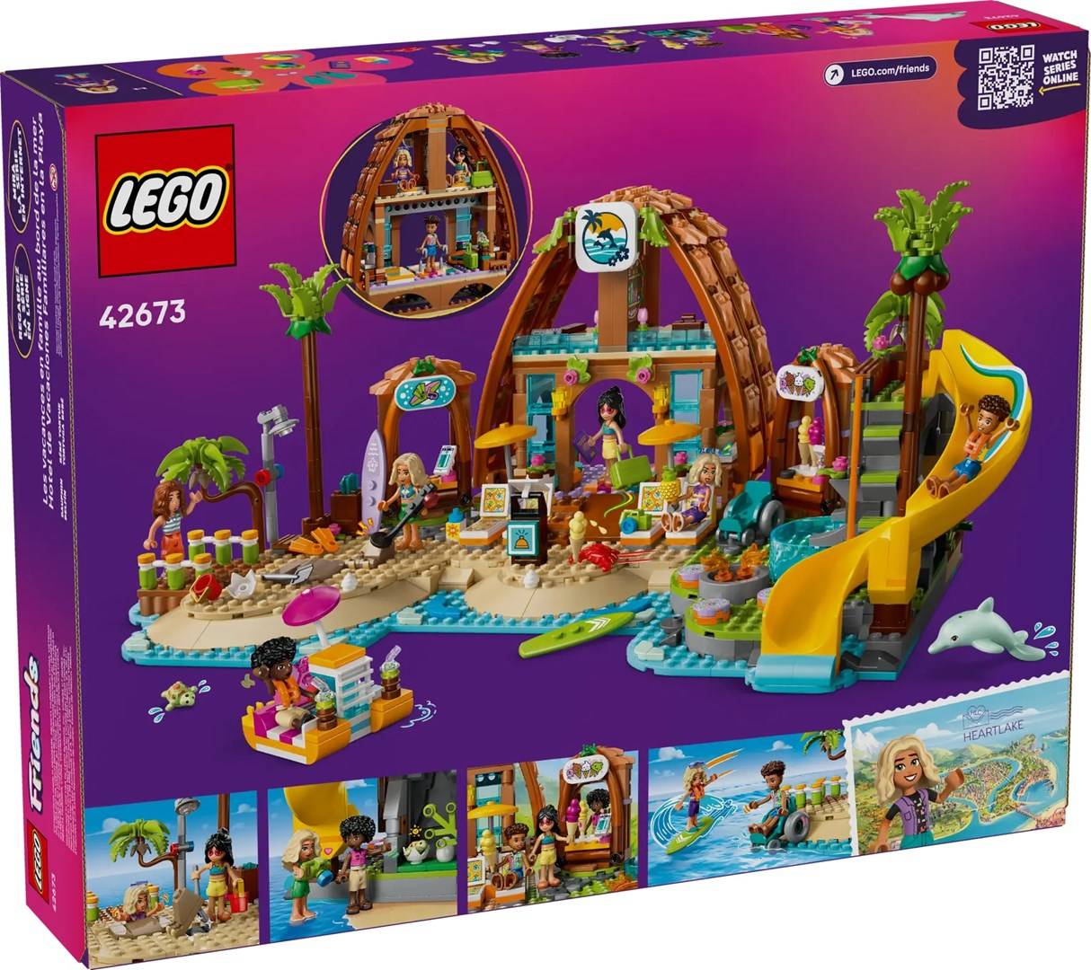LEGO FRIENDS 42673 Familievakantie Strandresort-1