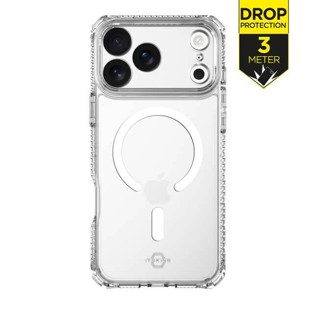 ITSKINS Level 2 HybridMagClear_R for Apple iPhone 17 Pro/18 Pro Transparent-0