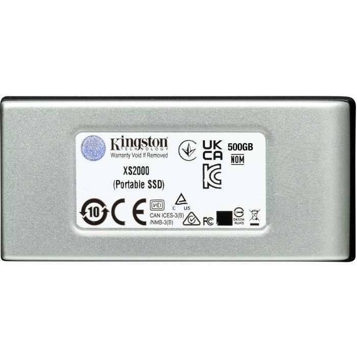Externe SSD-schijf - KINGSTON - XS2000 - 500GB - USB 3.2 (SXS2000 / 500G)-1