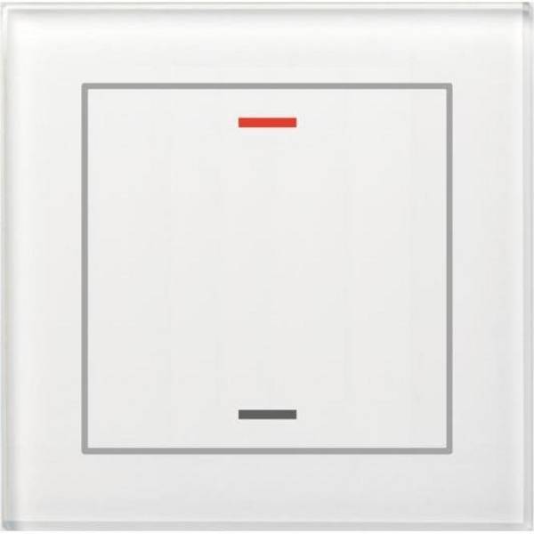 MDT BE-GTL10W.01 Glastaster II Licht 1-voudig RGBW (BE-GTL10W.01) 1-fach