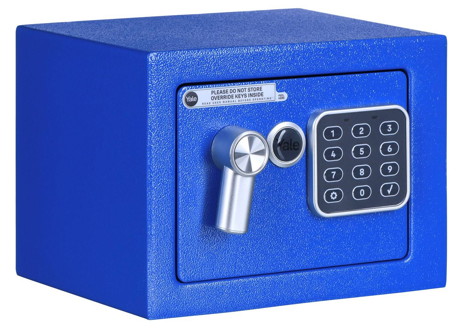 Yale YSV/170/DB2/B Kluis Vrijstaand Beveiligd 3,8 L Staal Blauw-1