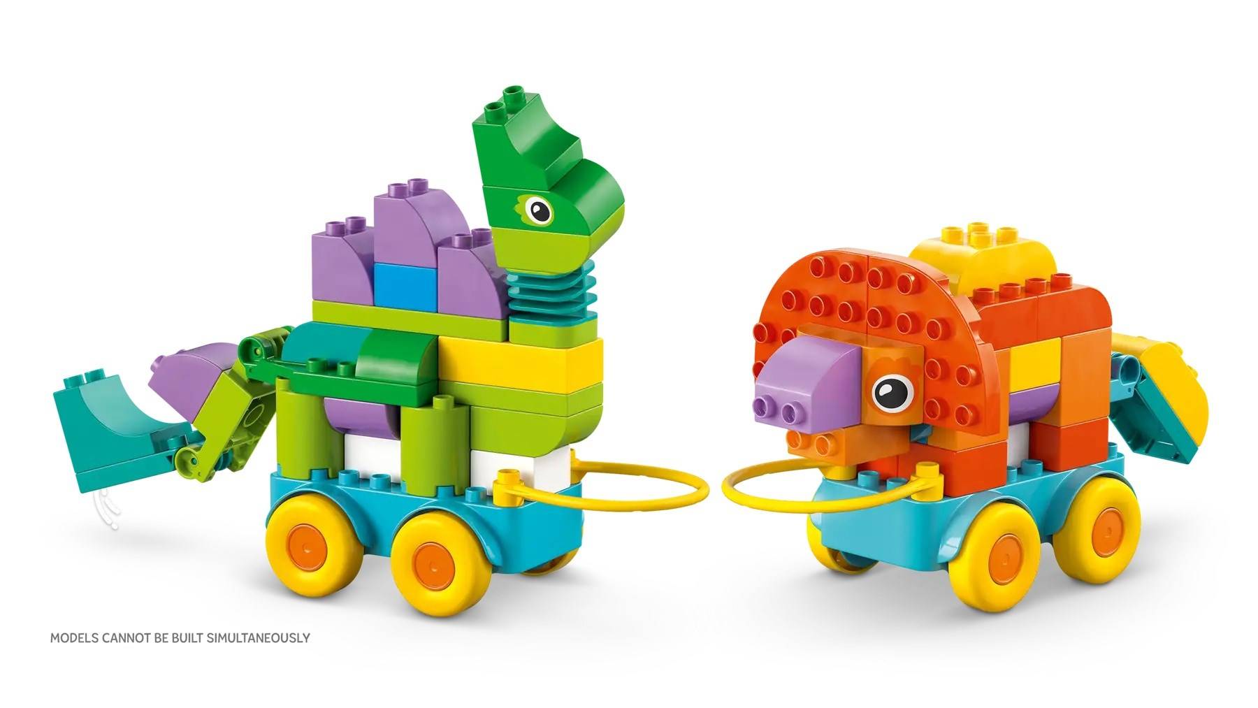 LEGO DUPLO 10451 3-in-1 Dinosaurus op Wielen (10451)-3